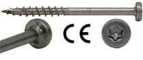 Flat deck screw 4.2x45 A2 CUT stainless steel