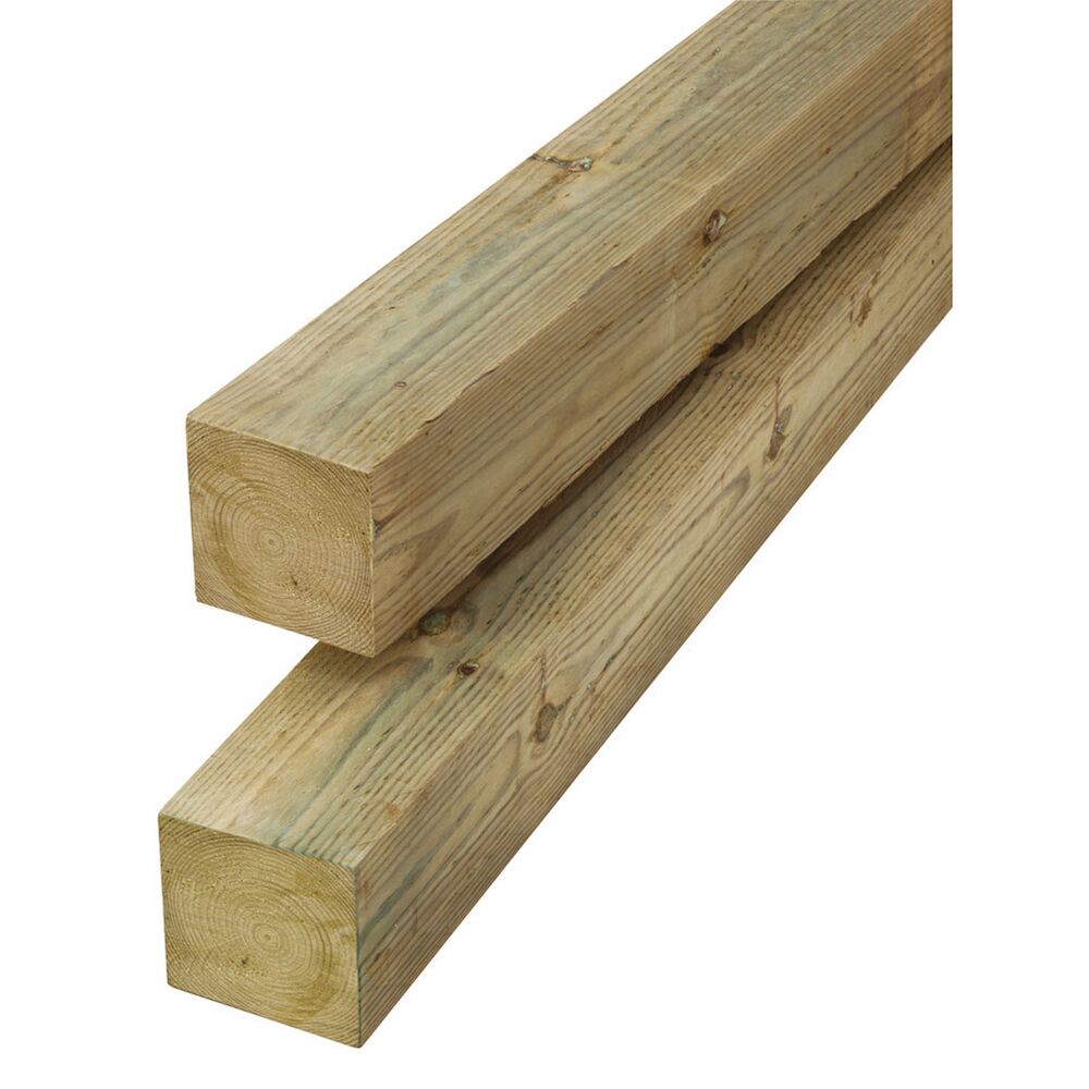 Painekyllästetty sahatavara 75x75 vihreä