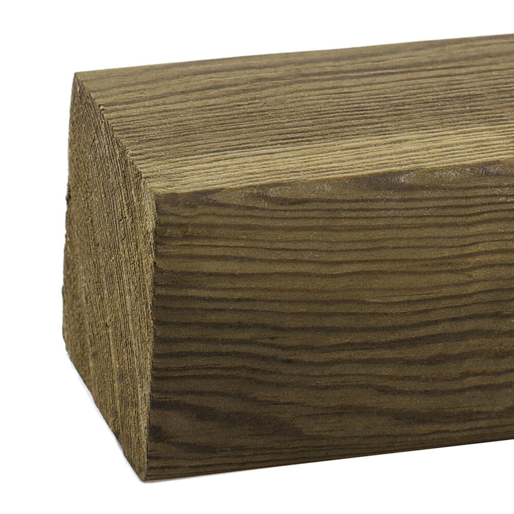 Pressure-impregnated planed timber 48x48 green