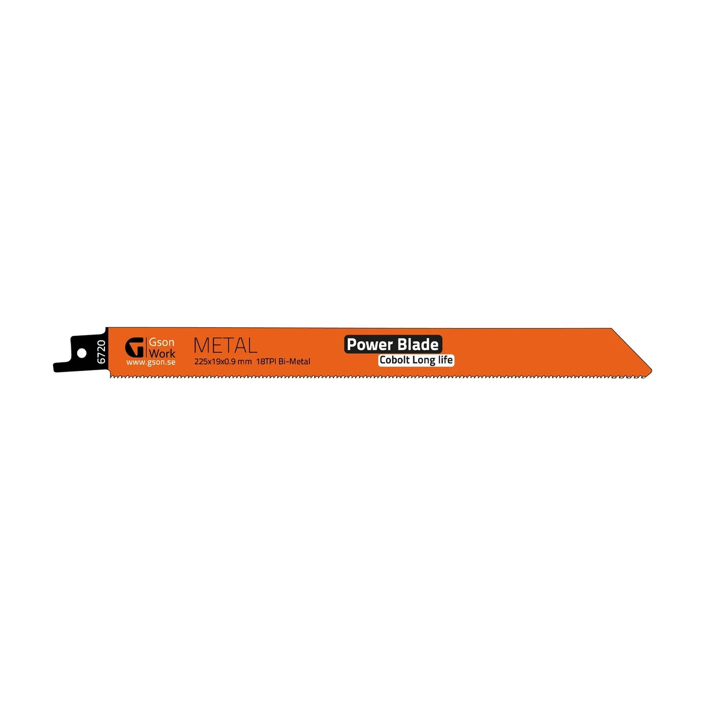 Reciprocating Saw Blade Gson Metal 225 mm – for metal, 14 TPI