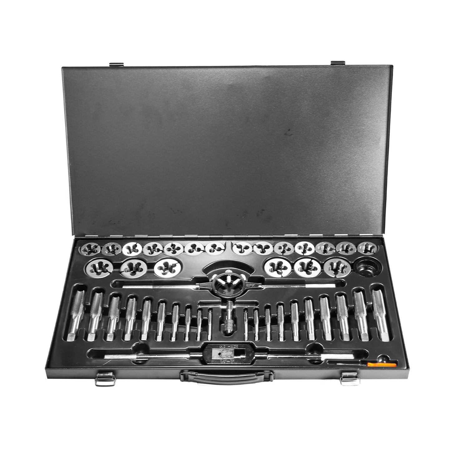 Tap & die set M6–M24 – 45 pieces