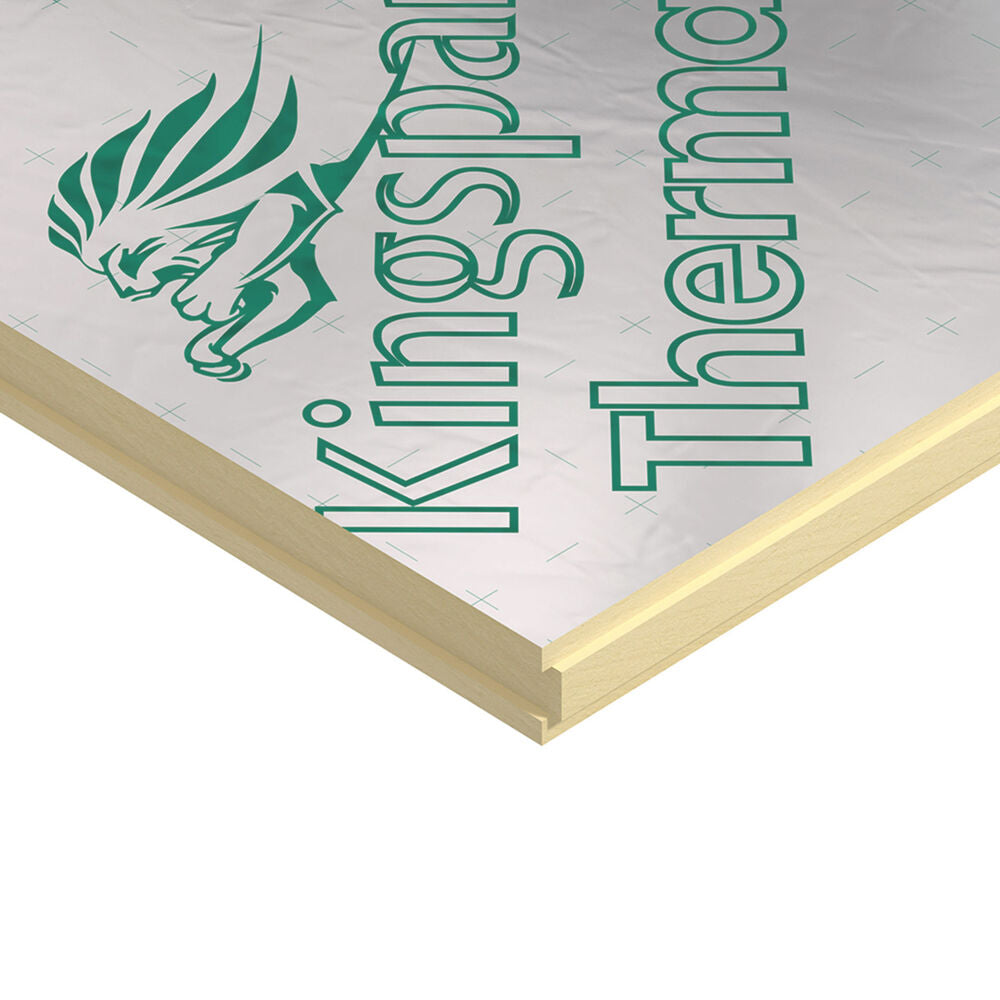 Eristyslevy Kingspan Therma TP10 100 mm 2,88 m² – suorituskykyinen PIR-eristys
