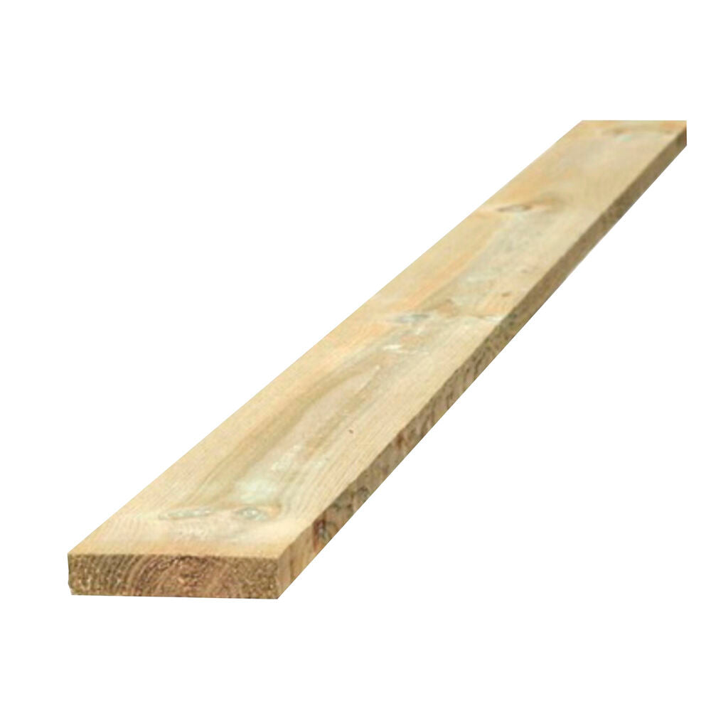 Pressure-treated sawn timber 22x100 green