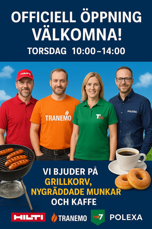🎉 OFFICIELL ÖPPNING – VÄLKOMNA! 🎉