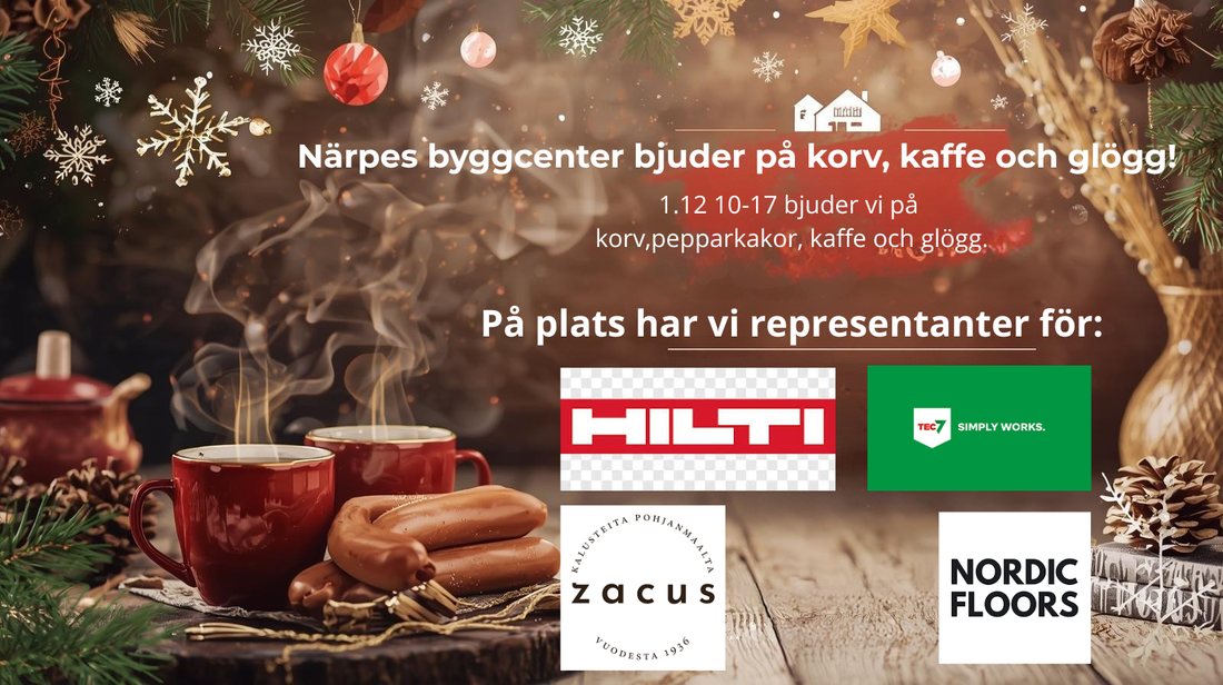 🎉 Välkommen till vårt 1 december-erbjudande – Korv, kaffe och fantastiska deals! 🎉
