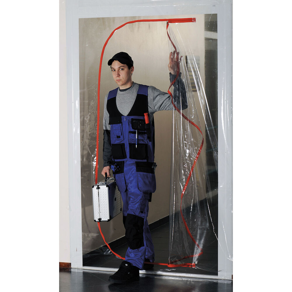 Blixtlåsdörr PE Heavy Duty C-modell 2,3 m