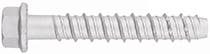 Concrete screw ZINC FLAKE with hex head