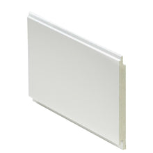 Fukttålig slät vit MDF-panel 10x120x2080mm 1,12m2 5st/pkt