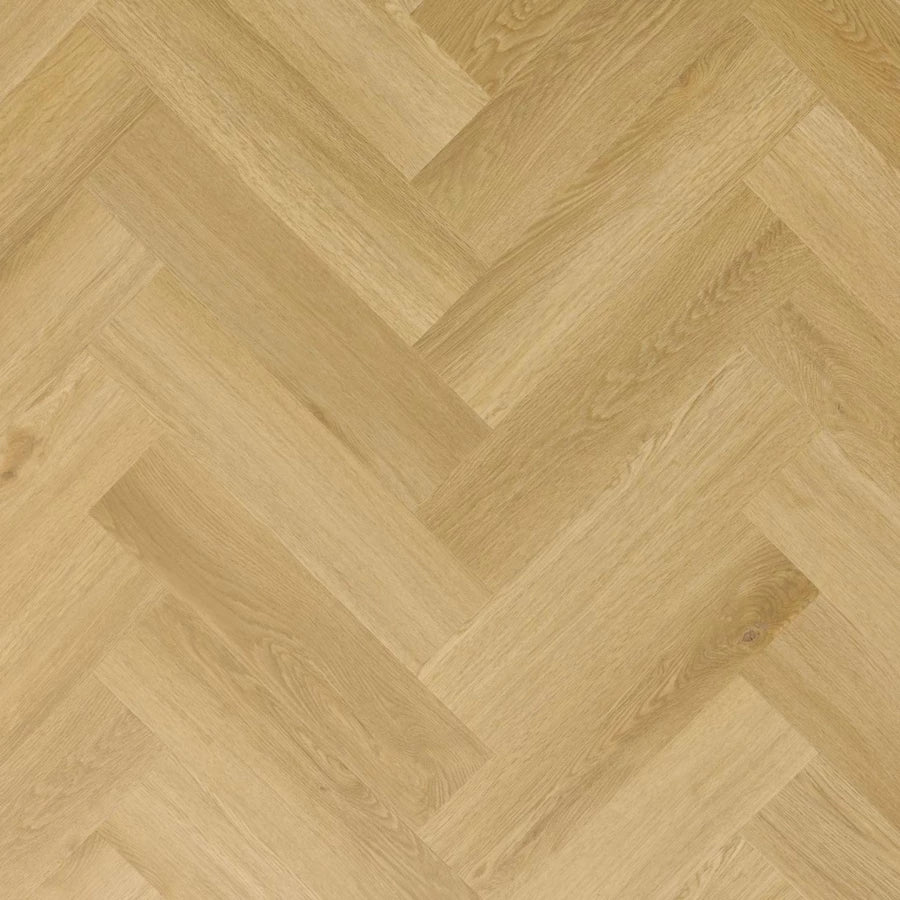 Herringbone Patterned Vinyl Floor Menor Oak Acoustic KL33
