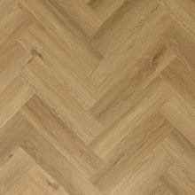 Herringbone Pattern Vinyl Floor Bourbon Oak Acoustic KL33