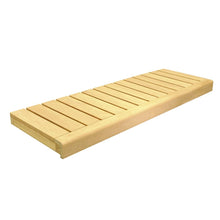 Upper sauna bench RAW Eros 108x500x2050 mm alder
