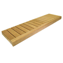Upper sauna bench Helios 108x500x2050 mm aspen, heat-treated.