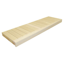 Upper sauna bench 108x500x2050 mm aspen