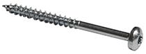 Wood screws 6X70/42 ZN TORX 100 pcs/box
