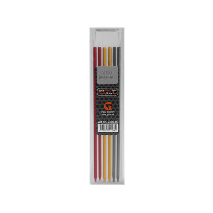 Gson reservstift blyerts för Reach Marker Graphite – 6 st