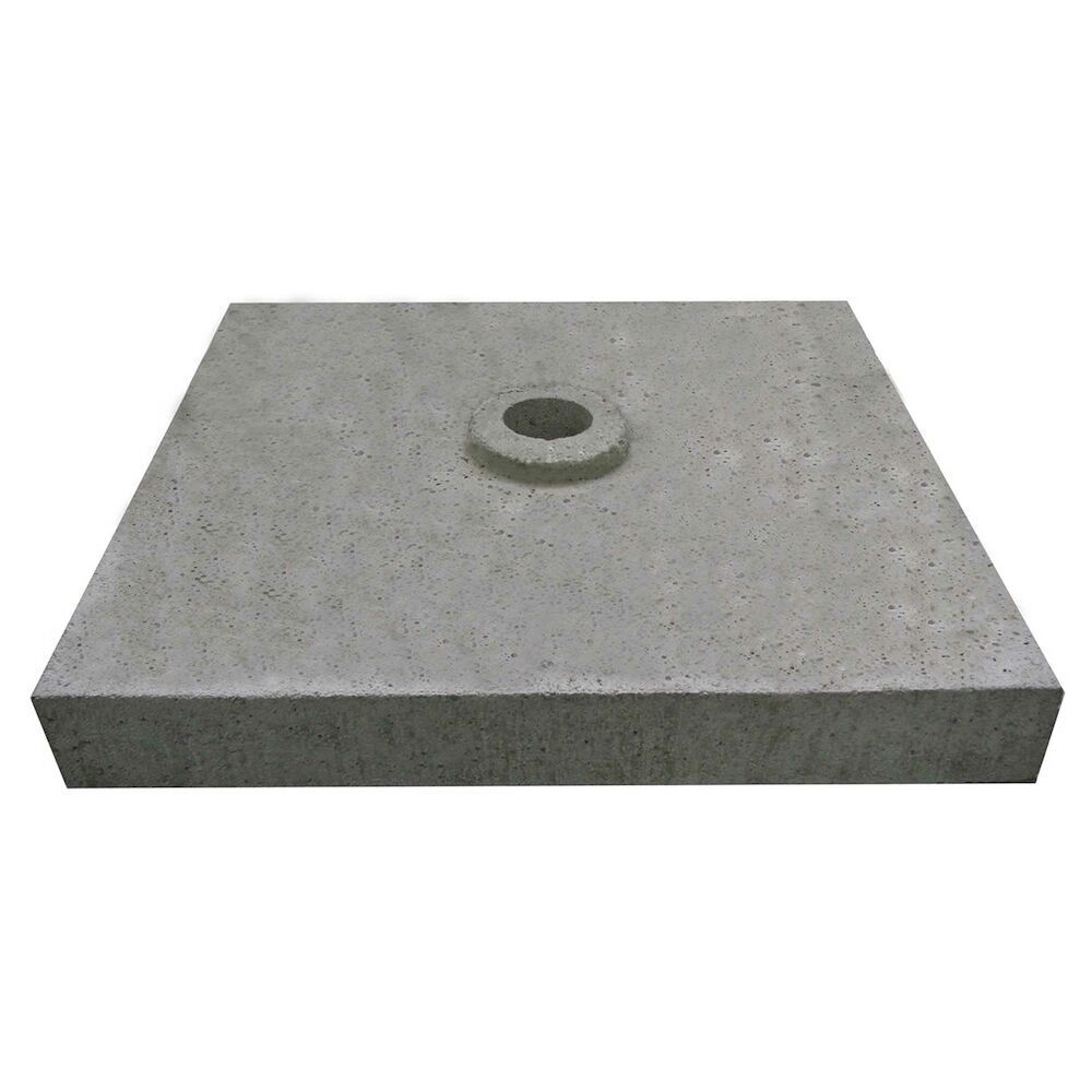 Fundamentplatta 400x400x50 mm – Armerad betong