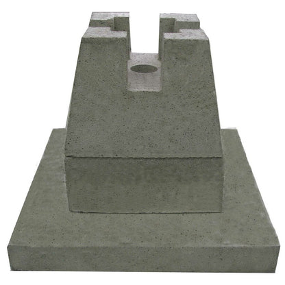 Fundamentplatta 400x400x50 mm – Armerad betong