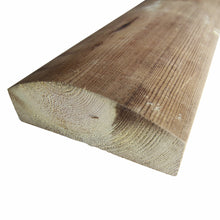 Painekyllästetty kaidelauta 45x120 mm – ruskea, höylätty