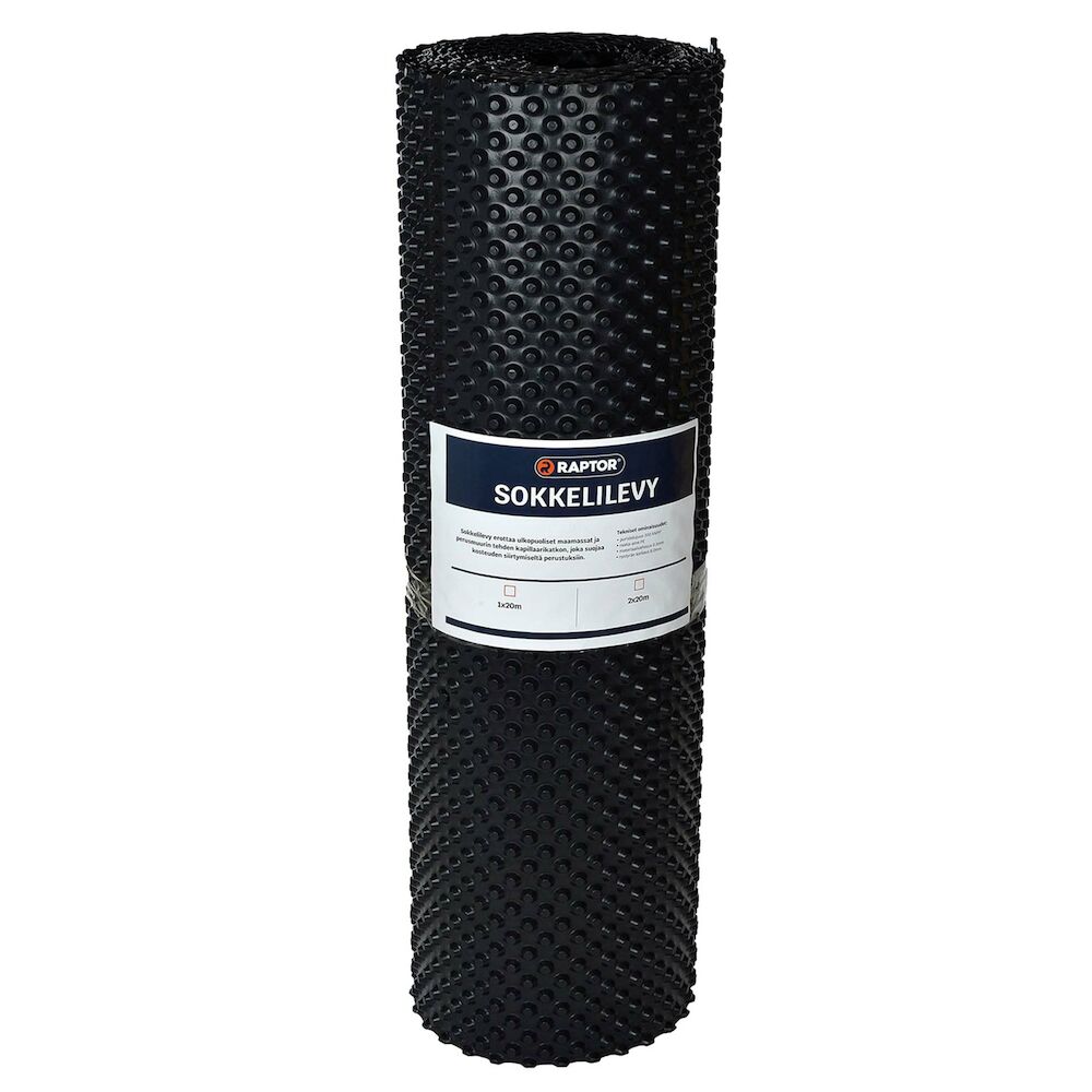 Grundmursskiva 1x20 m