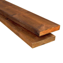 Pressure-impregnated planed decking 28x145 brown