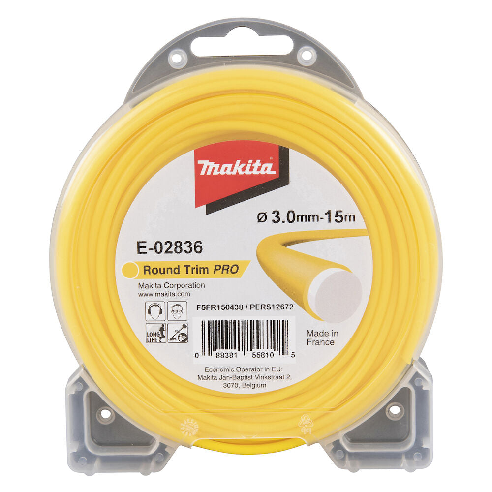 Trimmerilanka Makita 15 m – Useita paksuuksia