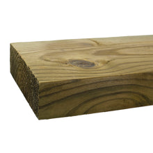 Pressure-impregnated planed decking 48x173 green