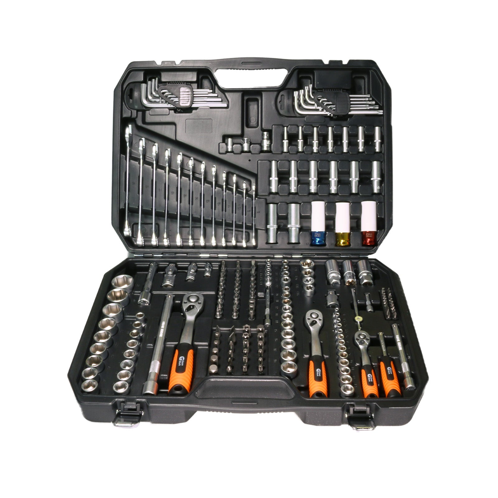 1/4"3/8" &amp;1/2" Dr.Socket Set 176 pieces