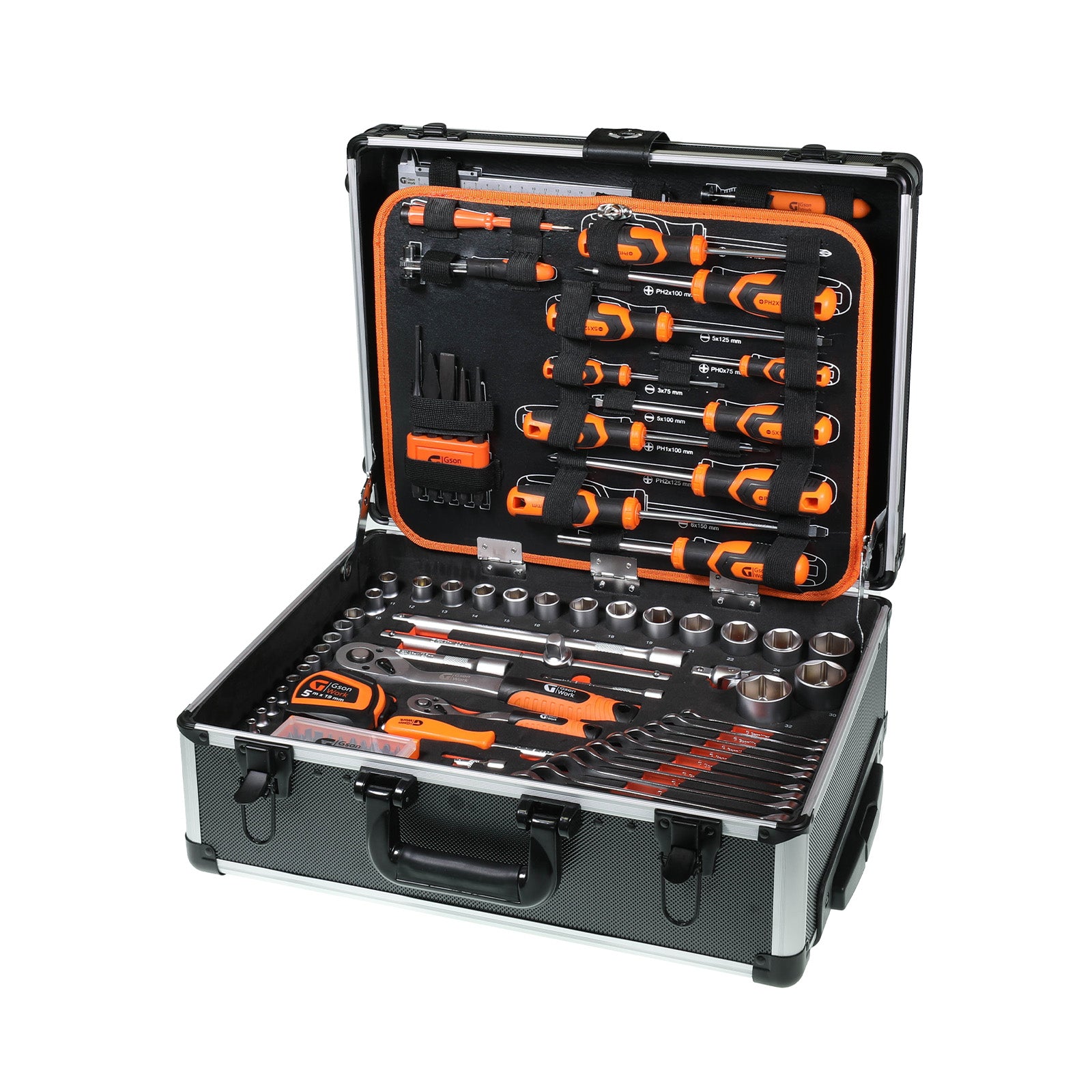 1/4" + 1/2" Universal Tool Trolley 141 st