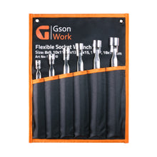 Flexibel lednyckelsats 8–19 mm 6 delar