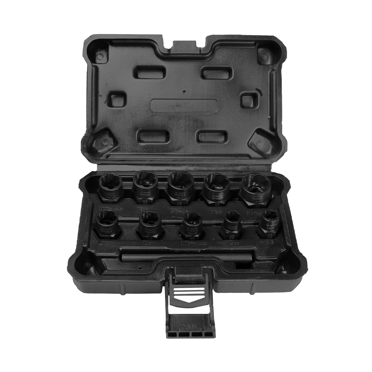 Easy Off Socket set 3/8″ – 11 pieces (10–19 mm)