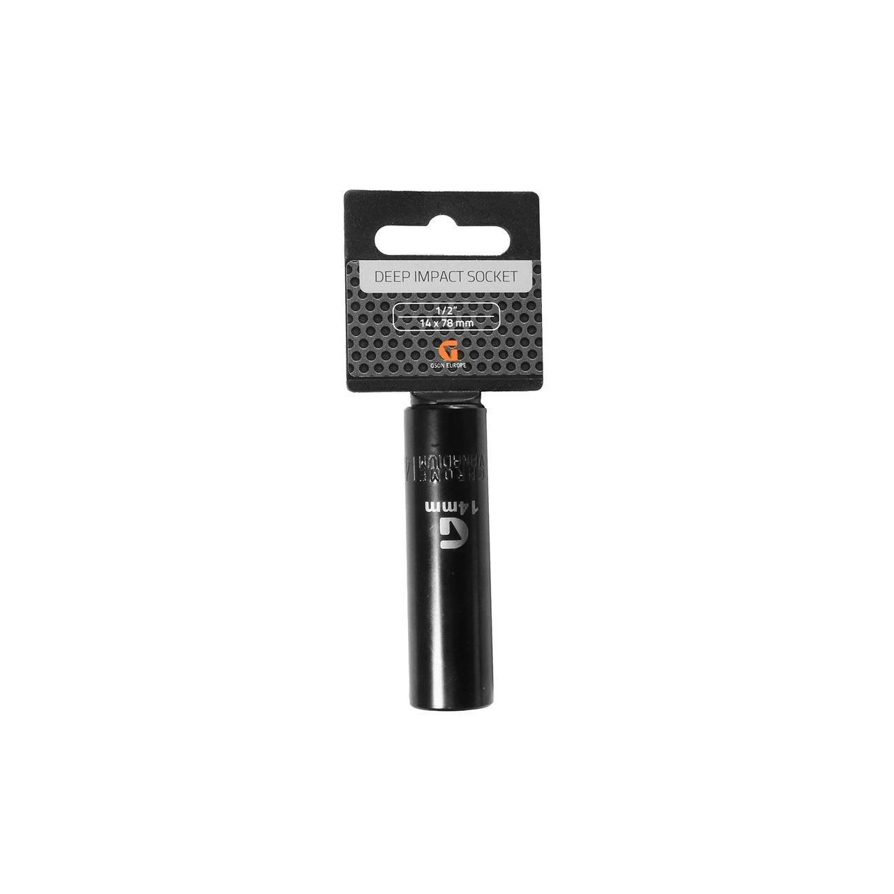 Deep Impact Socket 1/2" 78 mm – kraftig krafthylsa i Cr-V-Mo stål