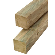 Tryckimpregnerat sågat virke 100x100 grönt