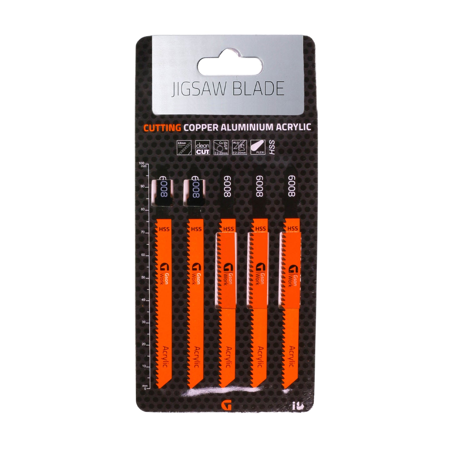 Sticksågsblad Acrylic – för plexiglas & polykarbonat | 5 & 25-pack