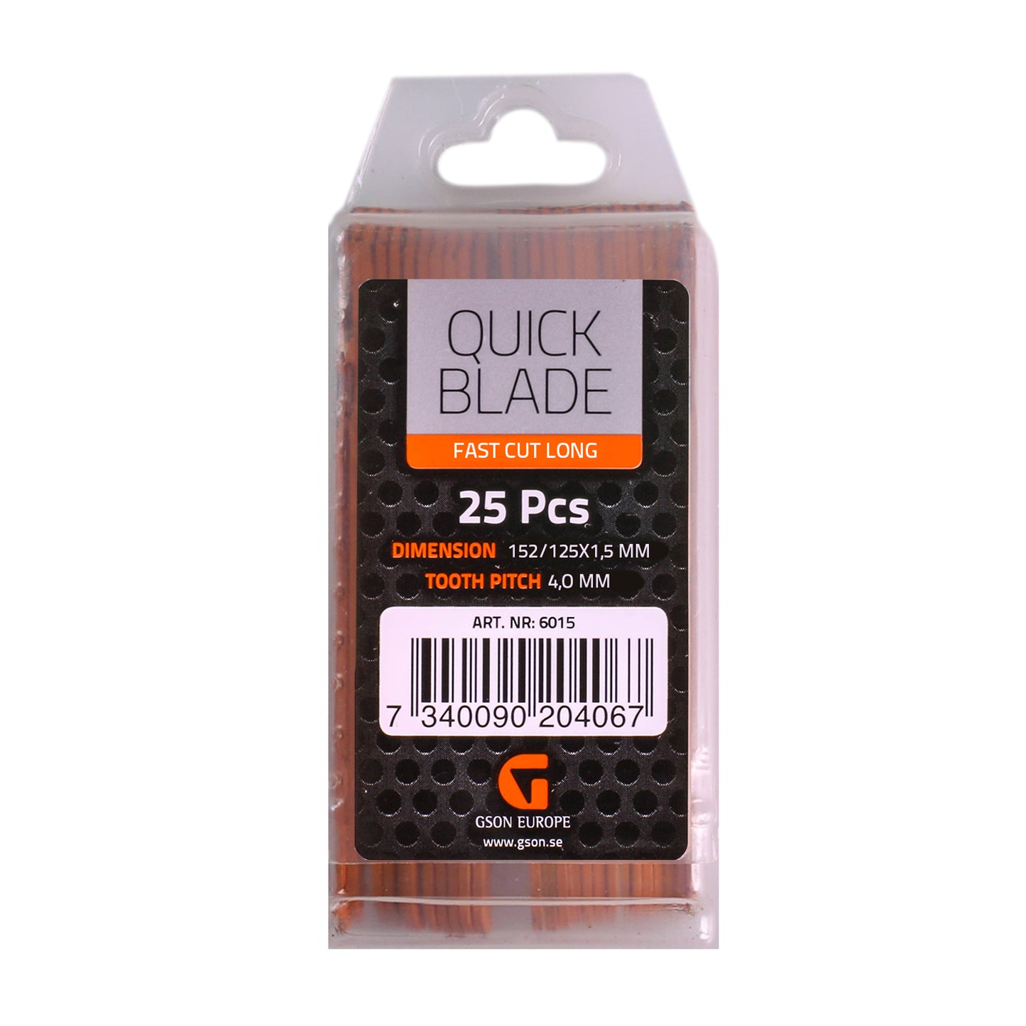 Sticksågsblad Fast Cut Long – snabba snitt i trä & MDF | 5 & 25-pack