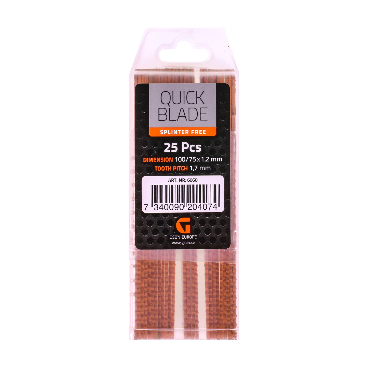 Sticksågsblad Splinterfree – splitterfria snitt i trä & laminat | 5 & 25-pack