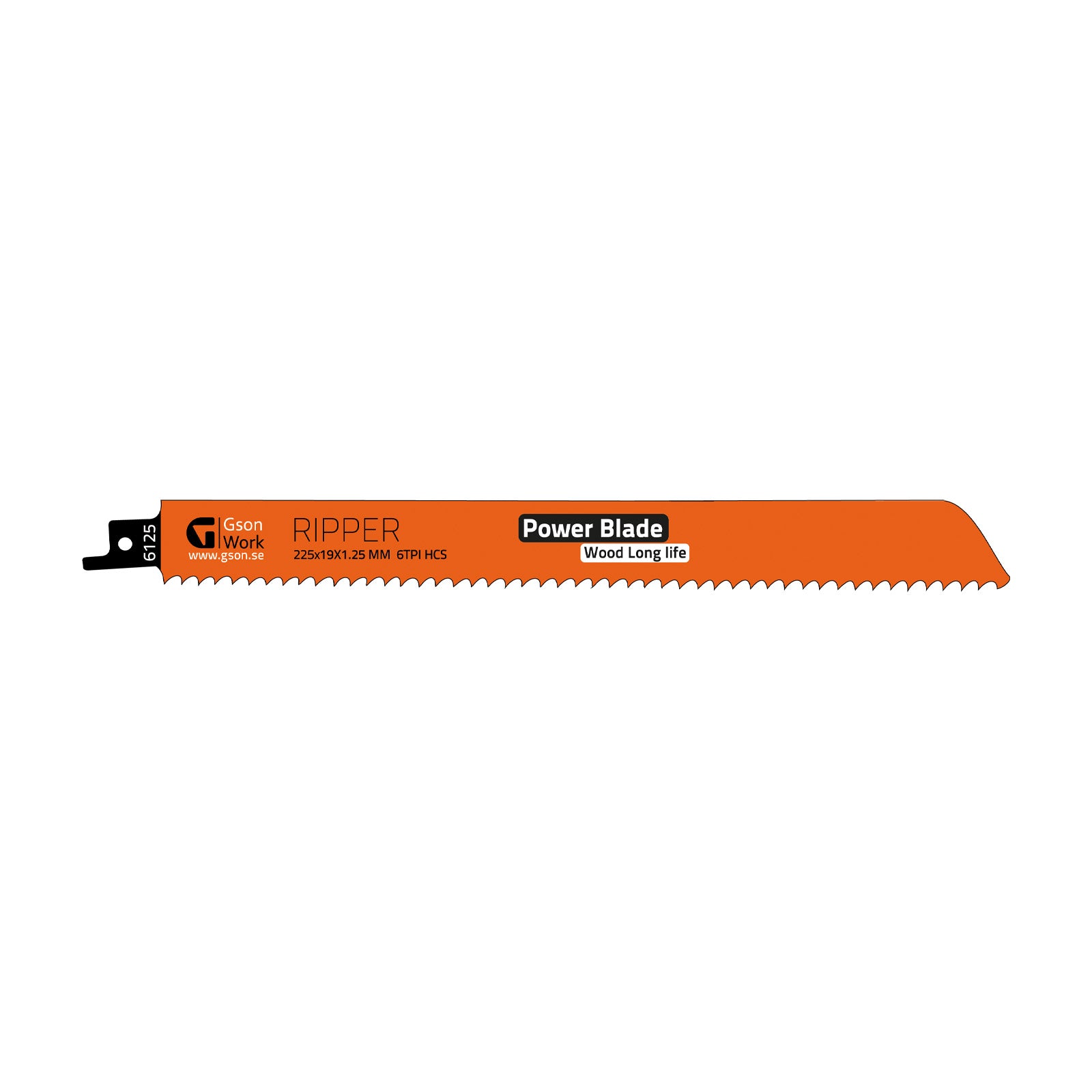 Tigerblade Ripper Wood 225 x 19 x 1.25 mm, 6 TPI
