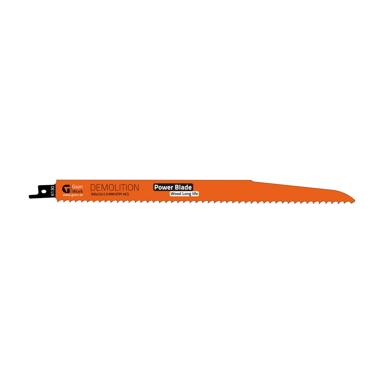 Tigerblade Demolition 300 x 22 x 1.6 mm