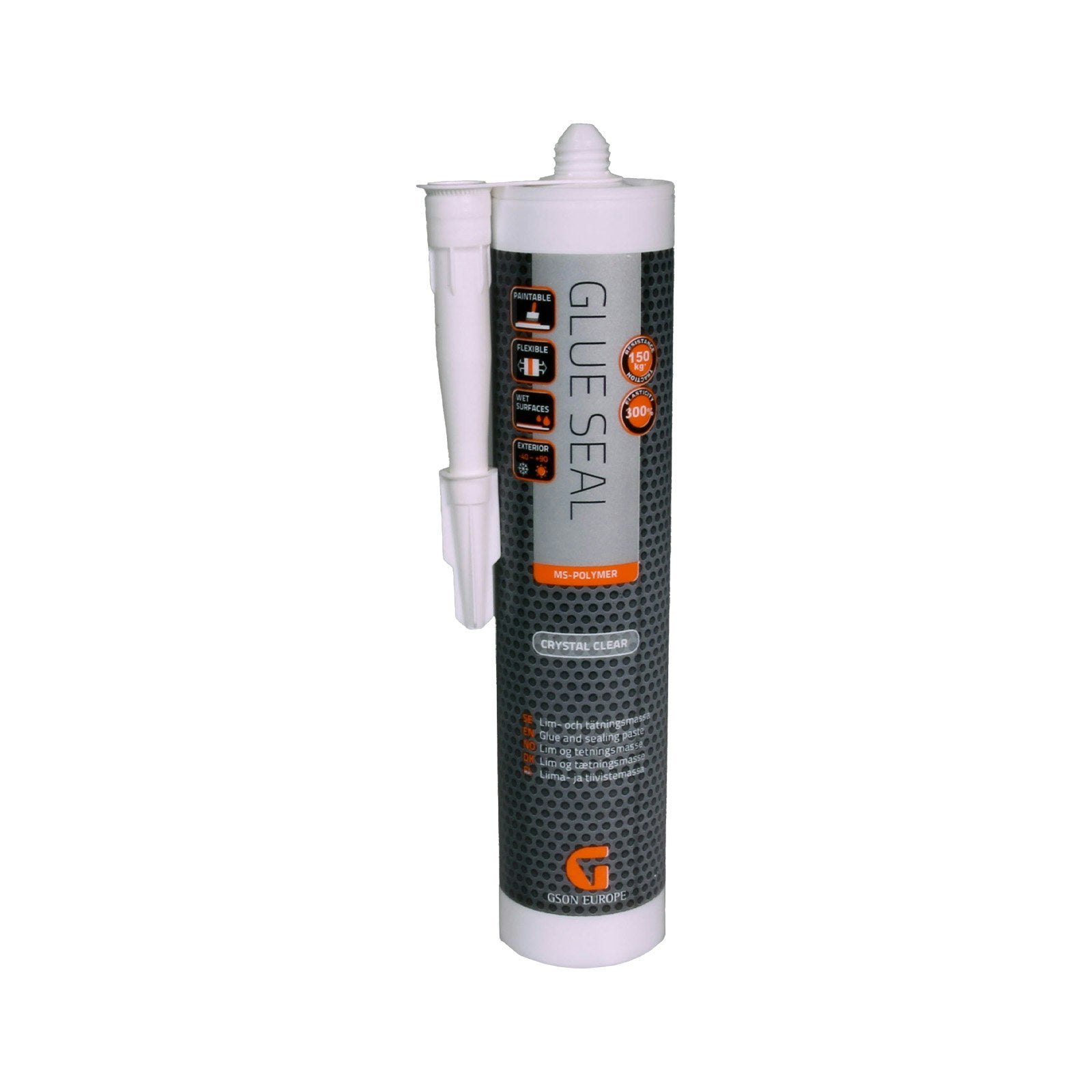 Glue seal lim- och tätningsmassa kristalklar 290 ml
