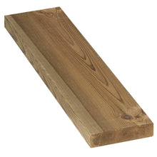 Pressure-impregnated planed decking 28x120 green