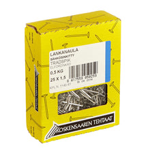Wire nails 1,7x25mm electro-galvanized - 0,5kg