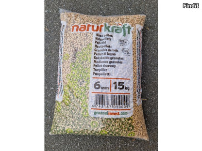 6mm 15kg pellet sacks - 990kg/pallet