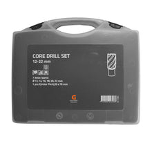 PROFESSIONELL Core Drill Set 12-22mm