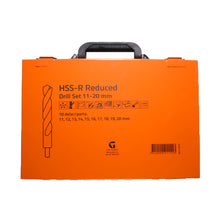 HSS-R Borrset – 10 delar 11–20 mm | Reducerat skaft