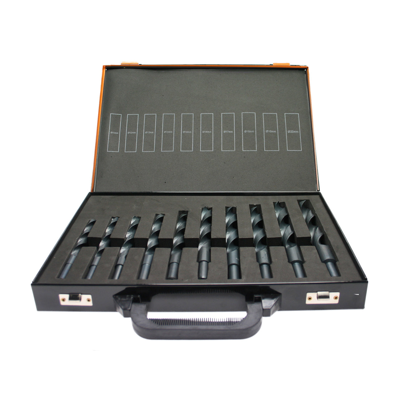 HSS-R Borrset – 10 delar 11–20 mm | Reducerat skaft