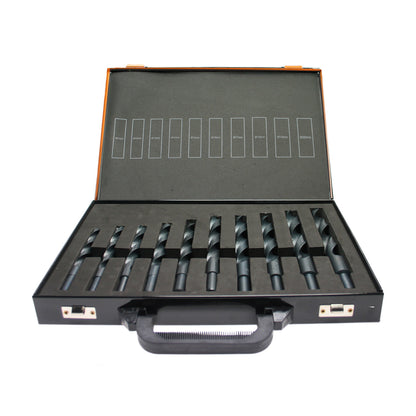 HSS-R Borrset – 10 delar 11–20 mm | Reducerat skaft