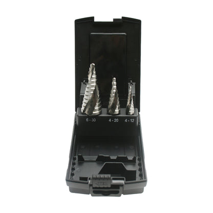 Stegborrset – 3 delar (4–30 mm) | Stegborrar i HSS-G M2