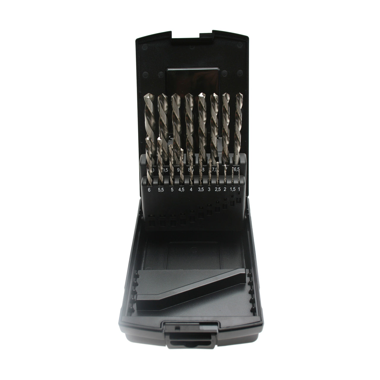 Vänsterborrset – 25 delar 1–13 mm