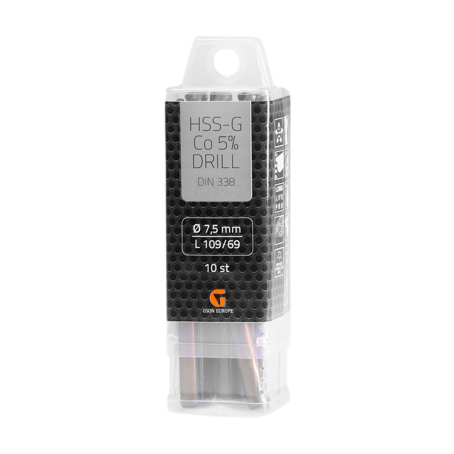 HSS-G Cobalt Borr – koboltborr 1–13 mm | 5- & 10-pack