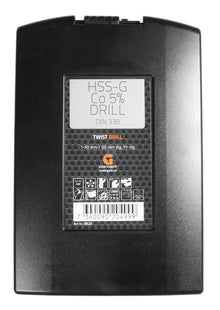 HSS-G Cobolt 5% Borrset – 19 delar 1–10 mm | Kobaltborrar