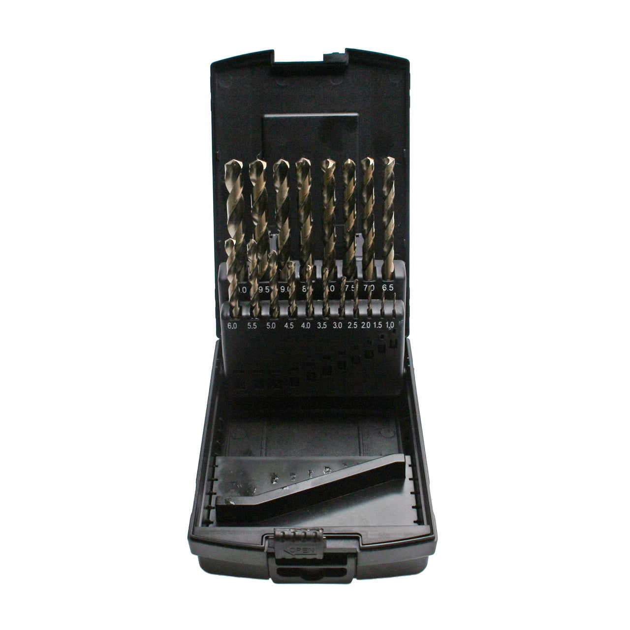 HSS-G Cobolt 5% Borrset – 19 delar 1–10 mm | Kobaltborrar